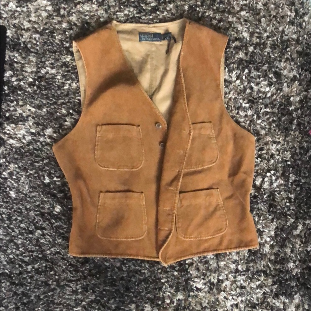 Reversible polo vest